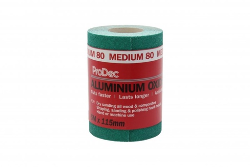 ProDec 5m Sandpaper Roll Medium 80