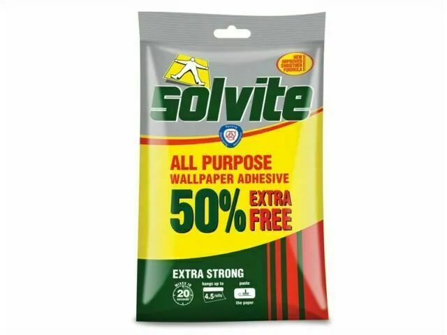 Solvite All Purpose Extra Strong Wallpaper Adhesive 68g