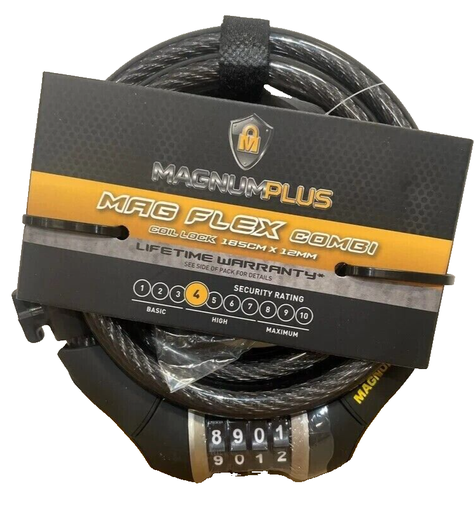 Magnum Plus Mag Flex Combination Lock 185cm X 12mm