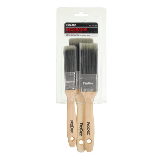 ProDec 3pc Paint Brush Set