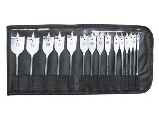 Bahco Series Flat Bit Set 15 Piece