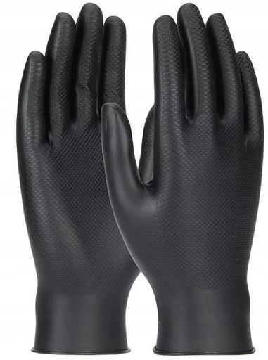 Grippaz Gloves Nitrile Black XL 50 Pack 