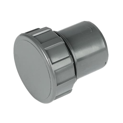 32mm Solvent Weld End Cap Grey