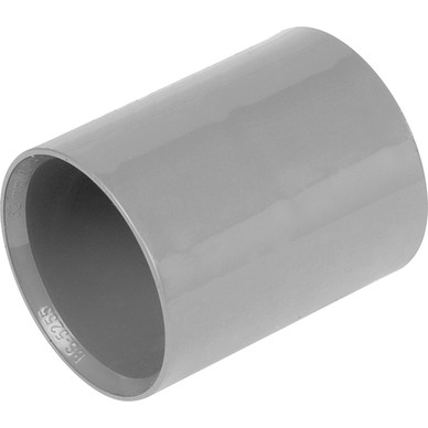 40mm Solvent Weld Straight Grey