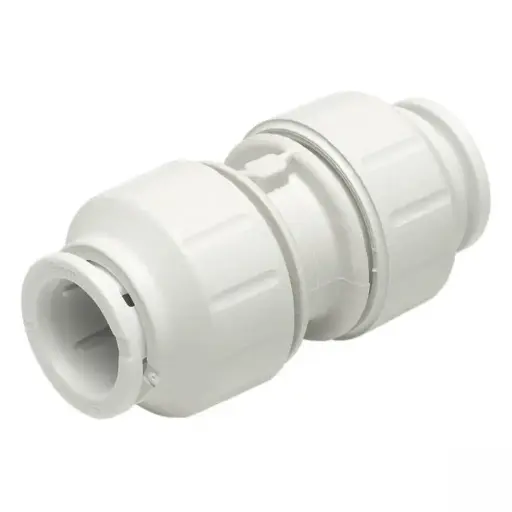 15mm Equal Plastic Push Fit Straight 