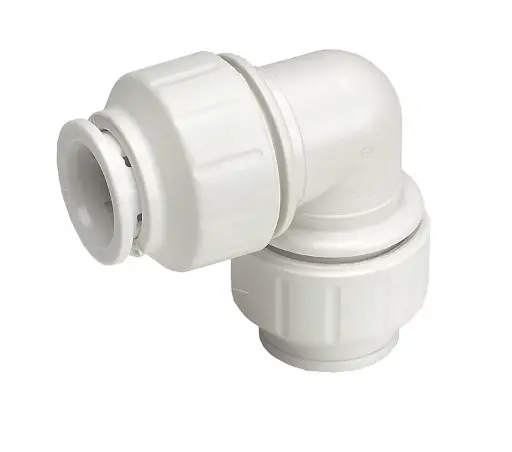 15mm Plastic Push Fit 90° Elbow 