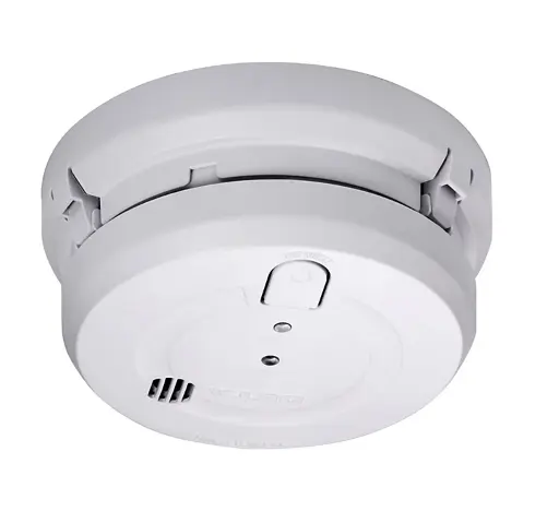 Deta Mains Powered Hard Wired Optical Smoke Alarm w 9V Battery Back-up 