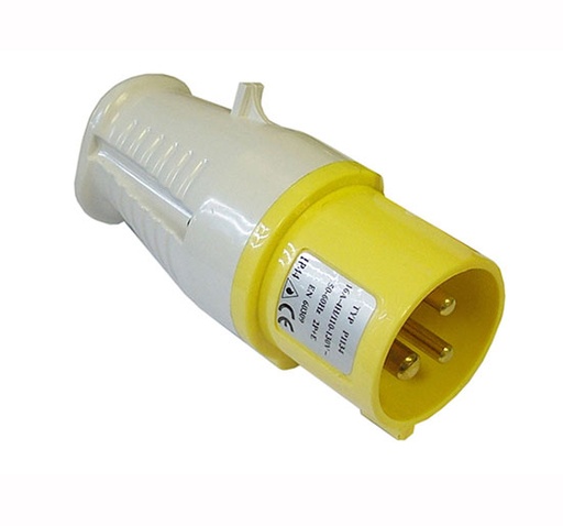 Faithfull Power Plus Yellow Plug 16A 110V