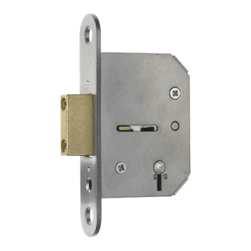 ERA 5 Lever Mortice Deadlock 64mm Keyed Satin Chrome