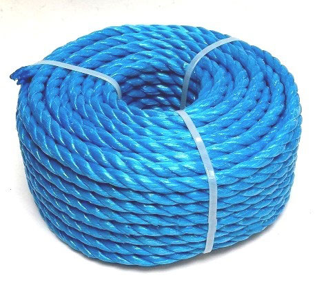 10mm Blue Polypropylene Rope 30m Coil