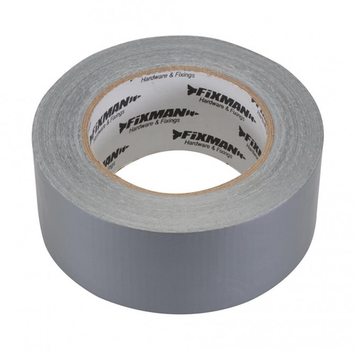 Fixman Heavy Duty Duct Tape 50mm X 50M Silver 