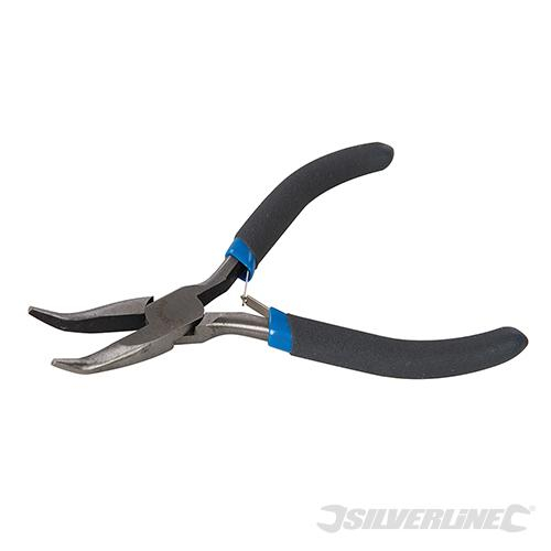 Silverline Long Bent Nose Pliers