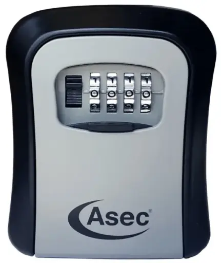 ASEC 4 Wheel Combination Key Safe