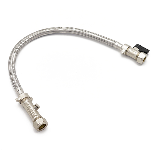 15mm Straight Boiler Filling Loop Chrome