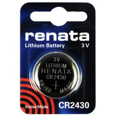 Renata CR2430 Lithium Coin Cell Batteries