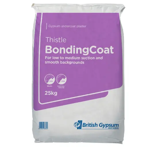 Gyproc Thistle Bonding Coat Plaster 25kg