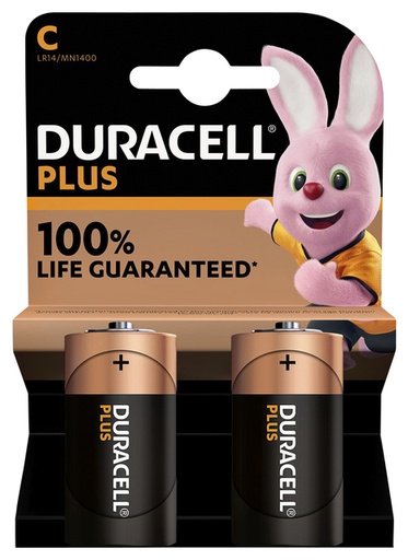 Duracell C Cell Plus Power Batteries