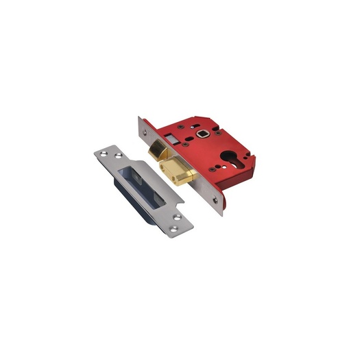 Union 3" (76mm) Euro Profile Sashlock Case Stainless Steel