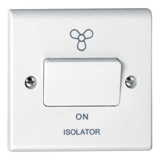 Thrion 6A Slimline 3 Pole Fan Isolator Switch
