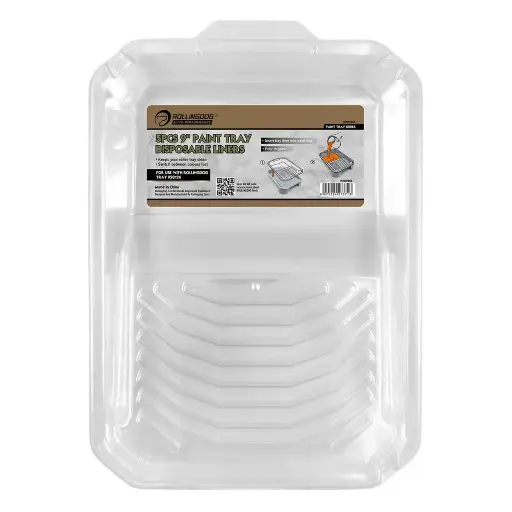 9" Paint Tray Disposable Liners 5pcs