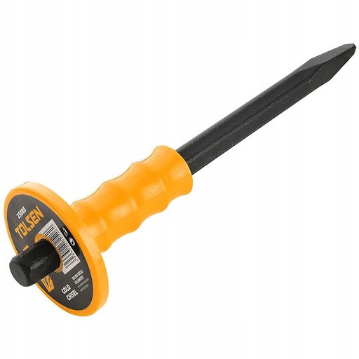 Cold Chisel PVC Grip Pointed 250mm x16mm x 4mm 