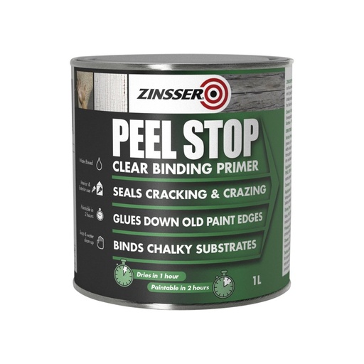 Zinsser Peel Stop Clear Binding Primer 1L
