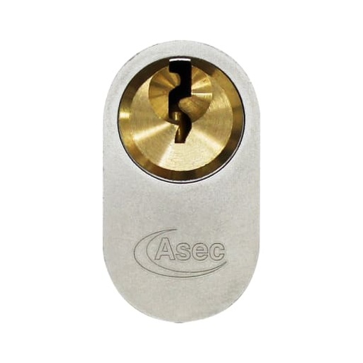 ASEC 6 Pin Thumbturn Oval Cylinder 70 35/35T 