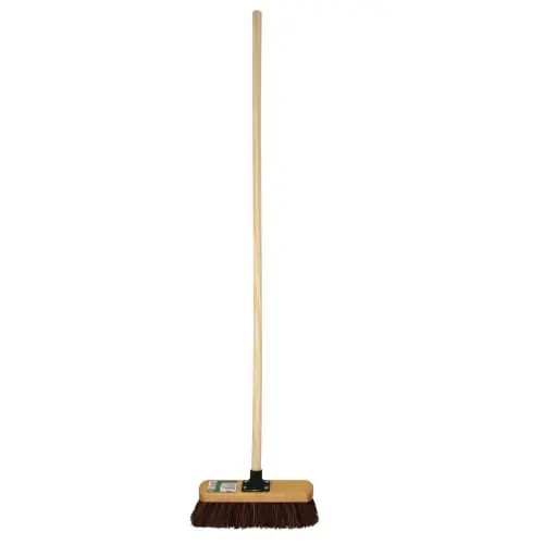 10" Bassine Hard Bristle Broom
