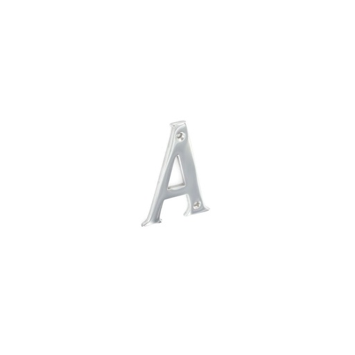 Letter A Chrome 75mm