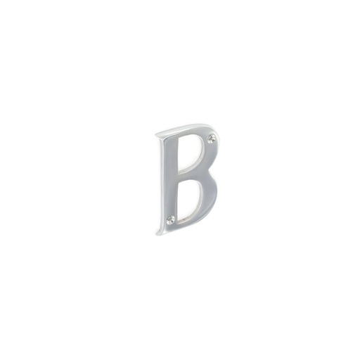Letter B Chrome 75mm