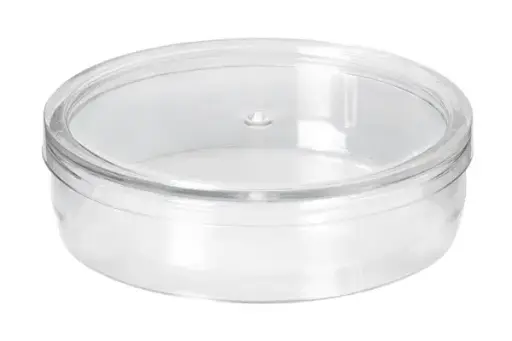 Castor Cups Furniture Feet Clear 50mm 4pk