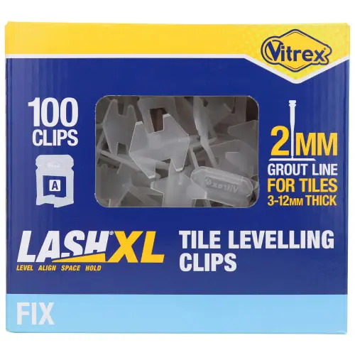 Vitrex LASHXL Tile Levelling Clips 