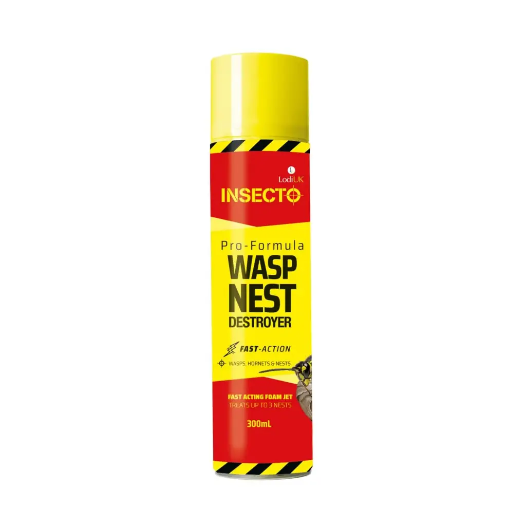 Insecto Pro Formula Wasp Nest Killer Foam 300ml | Netherwood Tools