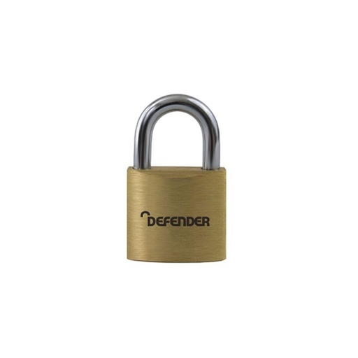 Defender Brass Padlock 30mm