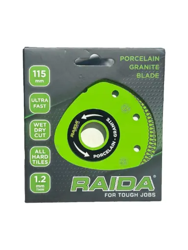 Raida Porcelain Granite Tile Blade 115mm