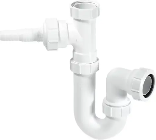 McAlpine 40mm Rigid Sink Trap w/ Washing Machine Outlet