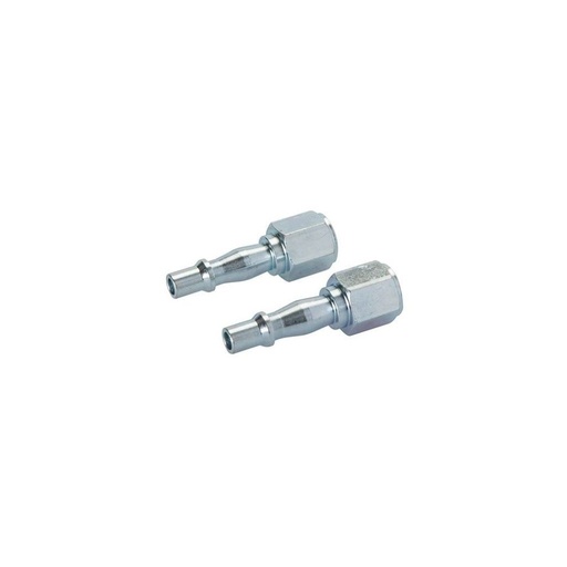 Silverline 1/4" BSP Air Line Coupling Bayonet Female Thread 2pcs