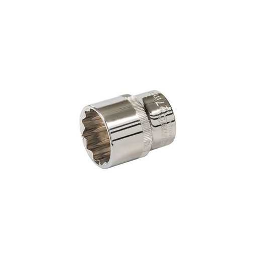 Silverline Socket 1/2" Drive 12pt 27mm