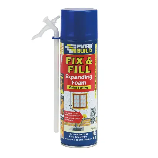 Everbuild Fill and Fix Expanding Foam 500ml