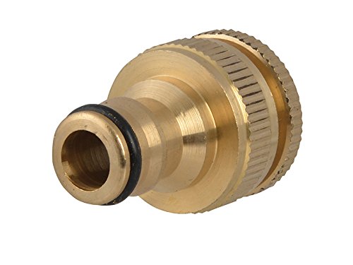 Faithfull Brass Dual Tap Connector 12.5mm -19mm