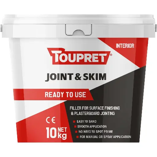 Toupret Ready to Use Joint & Skim 10kg