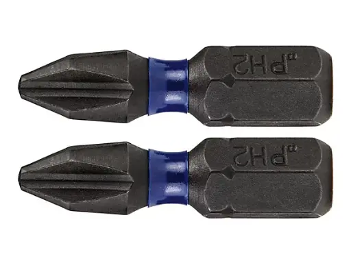 Irwin Impact Pro Performance PZ1 Screwdriver Bit 2 Pack