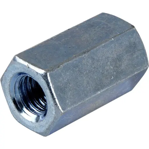 M8 Hex Rod Connection Nuts 10 Pack