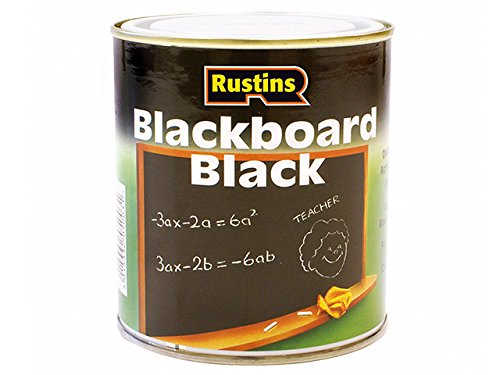 Rustins Quick Dry Blackboard Black Paint 250ml
