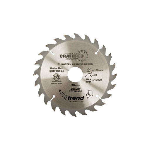 Trend Combination TCT Blade 210mm X 48 T X 30mm Bore Tungsten Carbide Tipped