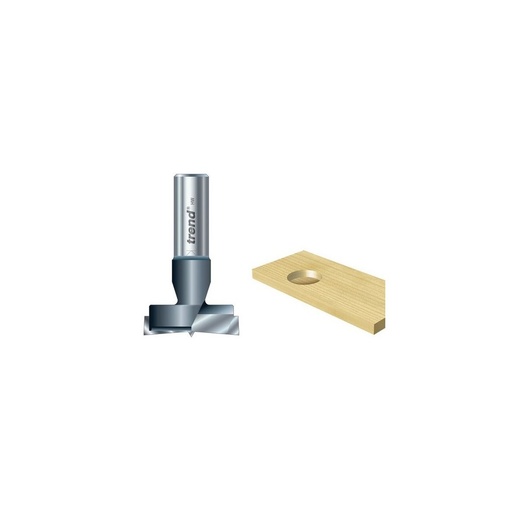 Trend 105/35X1/2TC 105/35 X 1/2 TCT Hinge Sinking Machine Bit 35mm