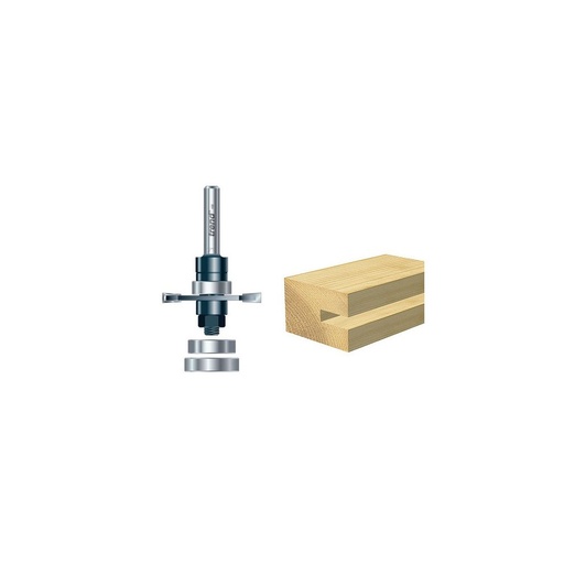 Trend 342X1/2TC 342 X 1/2 TCT Bearing Guided Biscuit Jointer 4.0 X 40mm