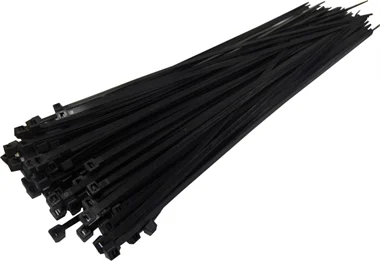 Netherwood Tools Black Cable Ties 4.8mm x 430mm 100 Pack