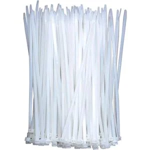 Netherwood Tools White Cable Ties 4.8mm x 430mm 100 Pack