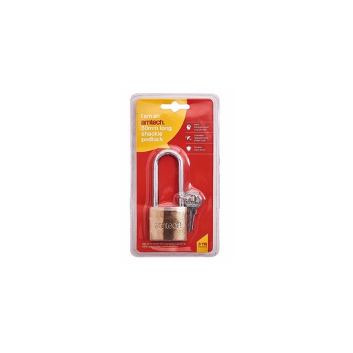 38mm Long Shackle Padlock
